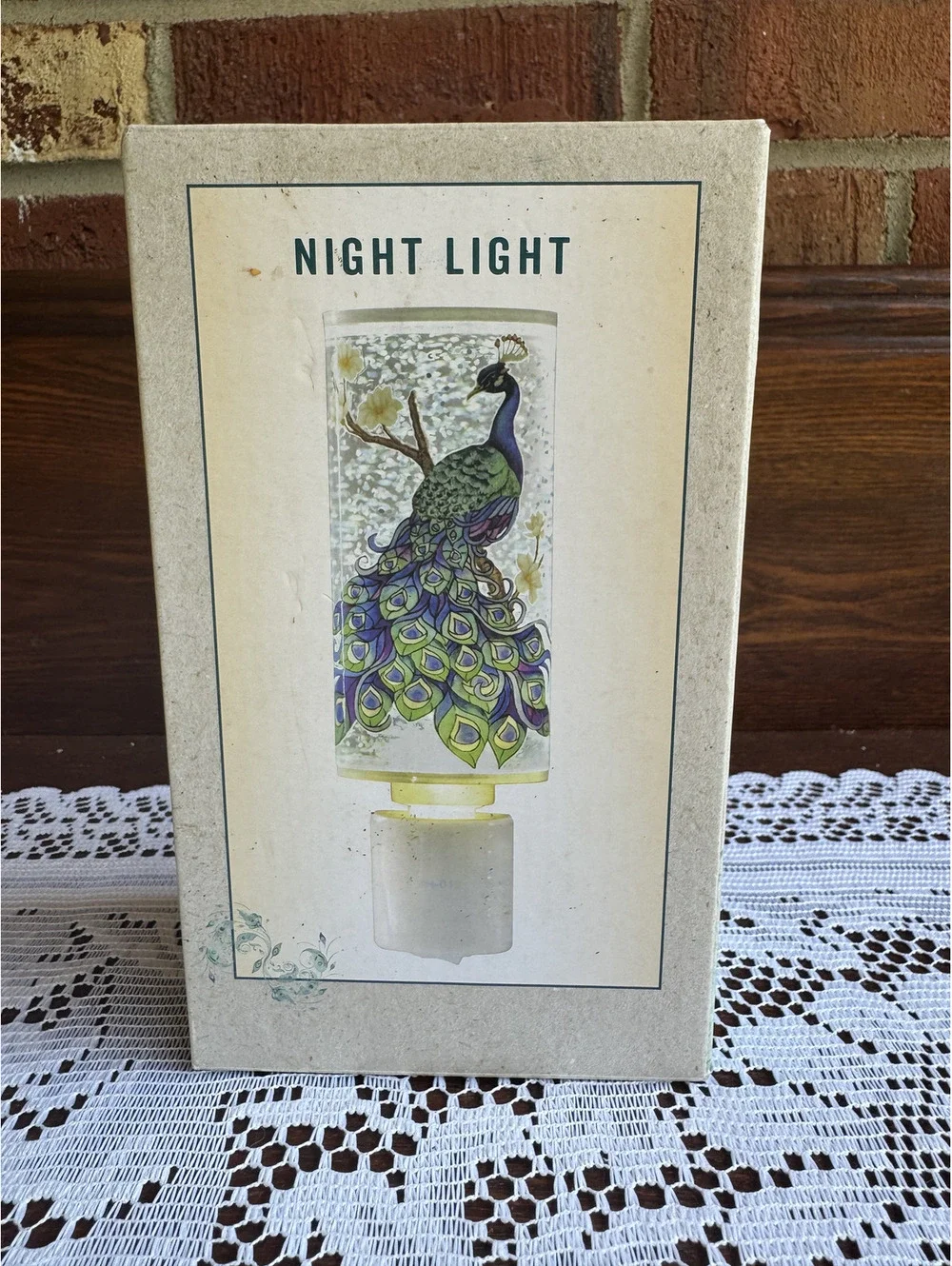 Cracker Barrel Exclusive Peacock Design Night Light